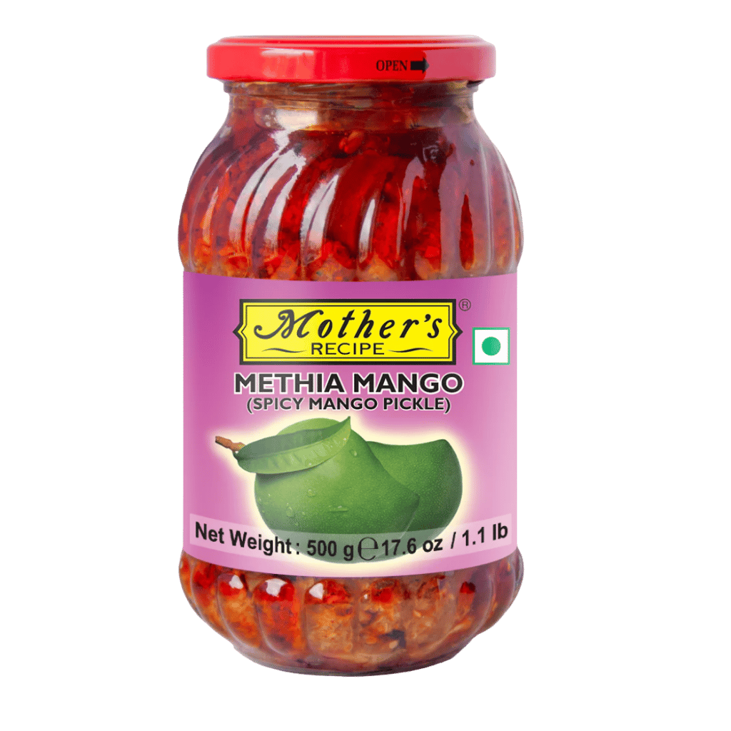 Mother's Recipe Methia Mango Pickle 500 g buy online USA - 1